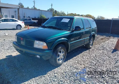 1998 Oldsmobile Bravada из США, поврежденный, VIN 1GHDT13W4W2728877